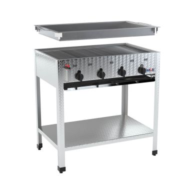 Edelstahl Gasgrill GBST4-K