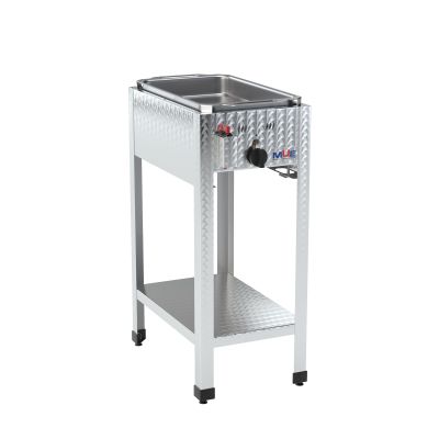 Hochwertiger Edelstahl Gasgrill von MUE – für Flüssig- oder Erdgas, als Tisch- oder Standgerät. Ideal für Gastronomie & anspruchsvolle Grillfans.