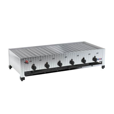 Hochwertiger Edelstahl Gasgrill von MUE – für Flüssig- oder Erdgas, als Tisch- oder Standgerät. Ideal für Gastronomie & anspruchsvolle Grillfans.