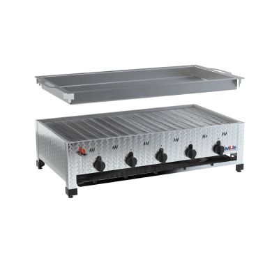 Hochwertiger Edelstahl Gasgrill von MUE – für Flüssig- oder Erdgas, als Tisch- oder Standgerät. Ideal für Gastronomie & anspruchsvolle Grillfans.