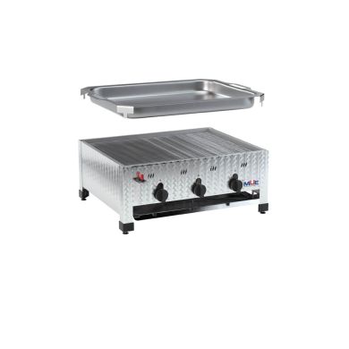 Edelstahl Gasgrill GBT3-K