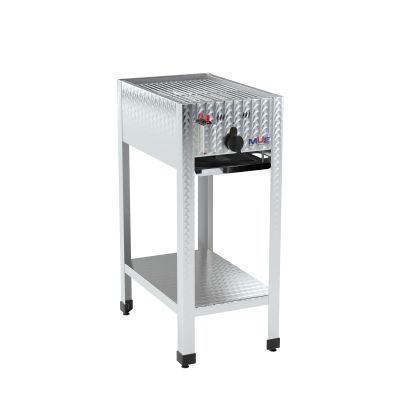 Hochwertiger Edelstahl Gasgrill von MUE – für Flüssig- oder Erdgas, als Tisch- oder Standgerät. Ideal für Gastronomie & anspruchsvolle Grillfans.