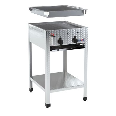 Edelstahl Gasgrill GBST2-K
