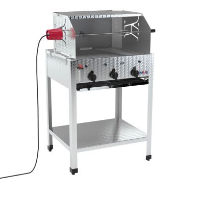 Edelstahl Gasgrill GBST3-V9