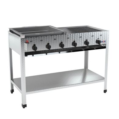 Edelstahl Gasgrill GBST6-V3