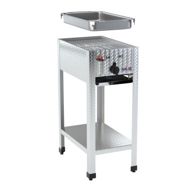 Edelstahl Gasgrill GBST1-K