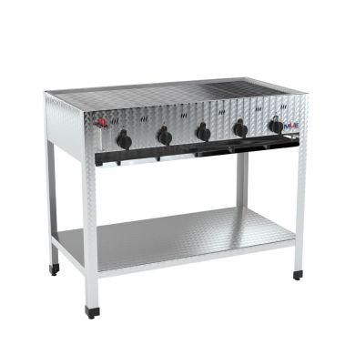 Edelstahl Gasgrill GBST5-V2