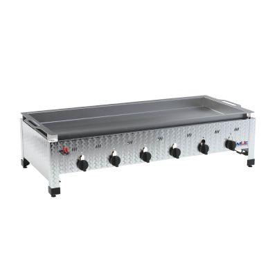 Hochwertiger Edelstahl Gasgrill von MUE – für Flüssig- oder Erdgas, als Tisch- oder Standgerät. Ideal für Gastronomie & anspruchsvolle Grillfans.