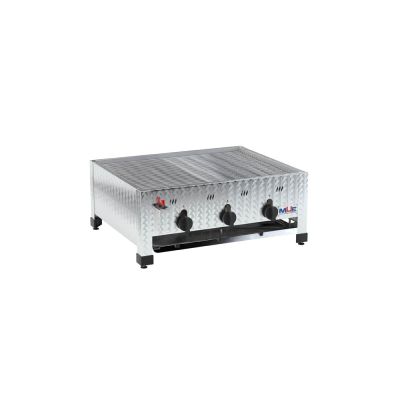Hochwertiger Edelstahl Gasgrill von MUE – für Flüssig- oder Erdgas, als Tisch- oder Standgerät. Ideal für Gastronomie & anspruchsvolle Grillfans.