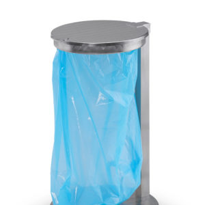 Müllsackhalter aus Edelstahl
