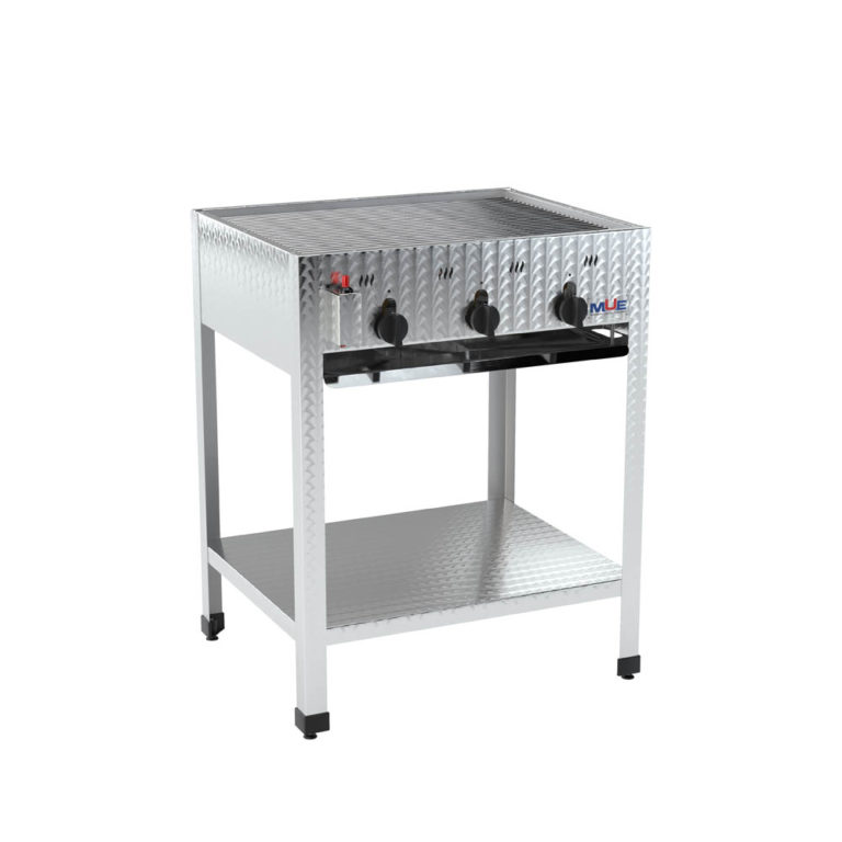 Hochwertiger Edelstahl Gasgrill von MUE – für Flüssig- oder Erdgas, als Tisch- oder Standgerät. Ideal für Gastronomie & anspruchsvolle Grillfans.