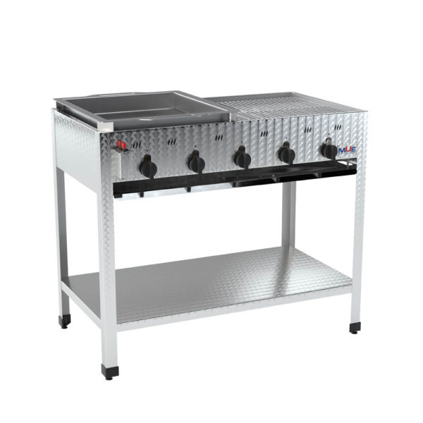 Edelstahl Gasgrill GBST5-V3