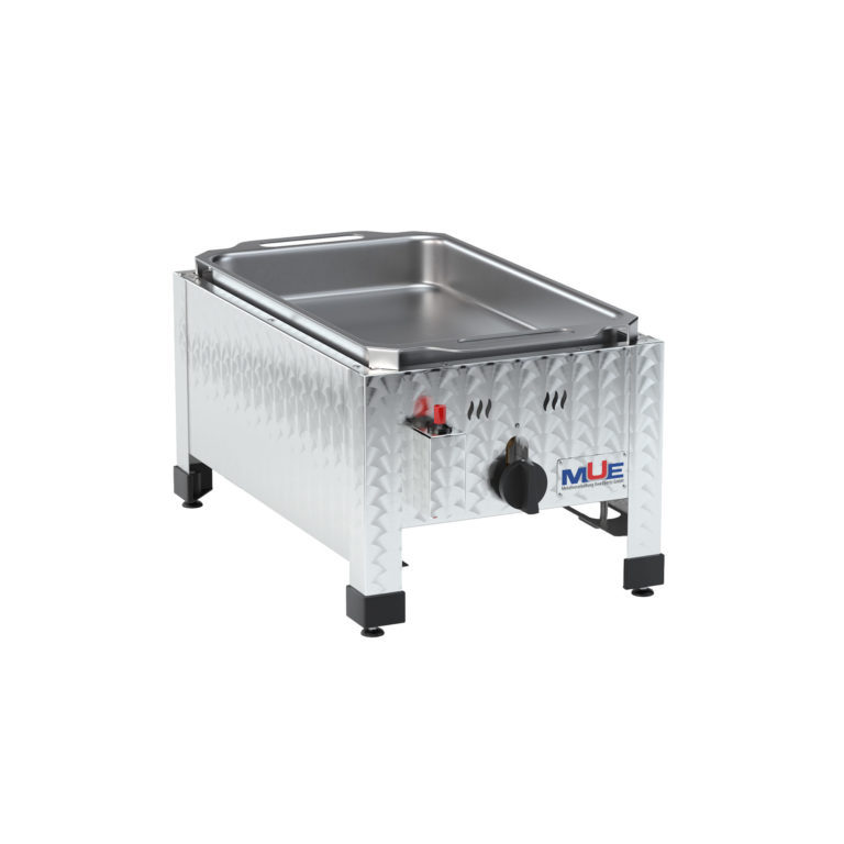 Hochwertiger Edelstahl Gasgrill von MUE – für Flüssig- oder Erdgas, als Tisch- oder Standgerät. Ideal für Gastronomie & anspruchsvolle Grillfans.